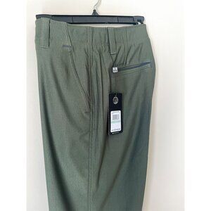 NWT Under Armour Golf Pants Army Green Herringbone 34/32